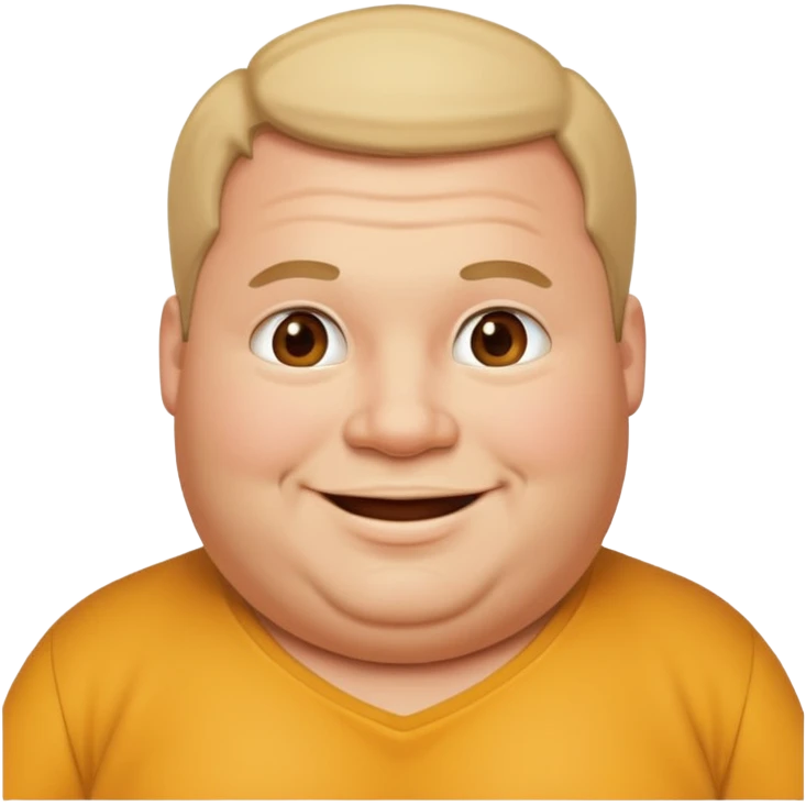 Hombre super Gordo emoji