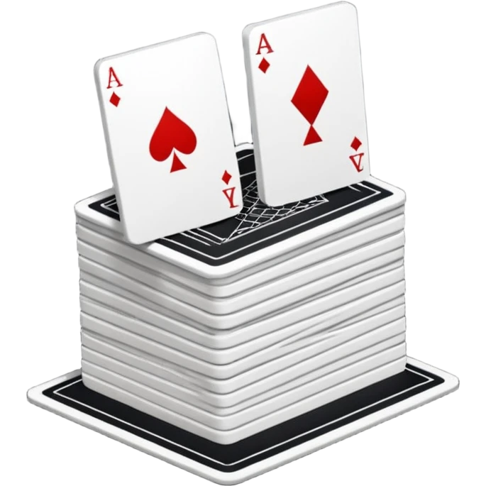 House of cards emoji