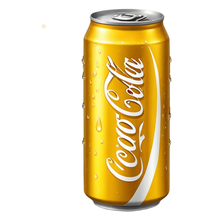 light coke yellow can emoji