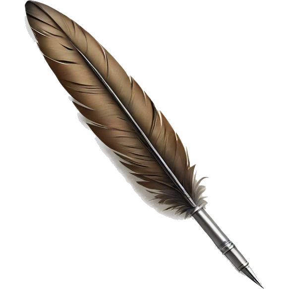 quill pen emoji