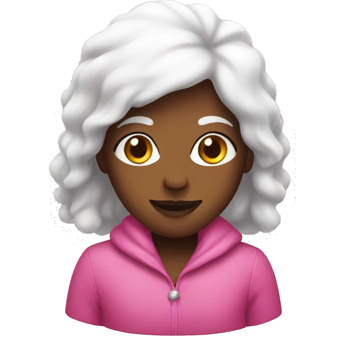 Holiday pink  emoji