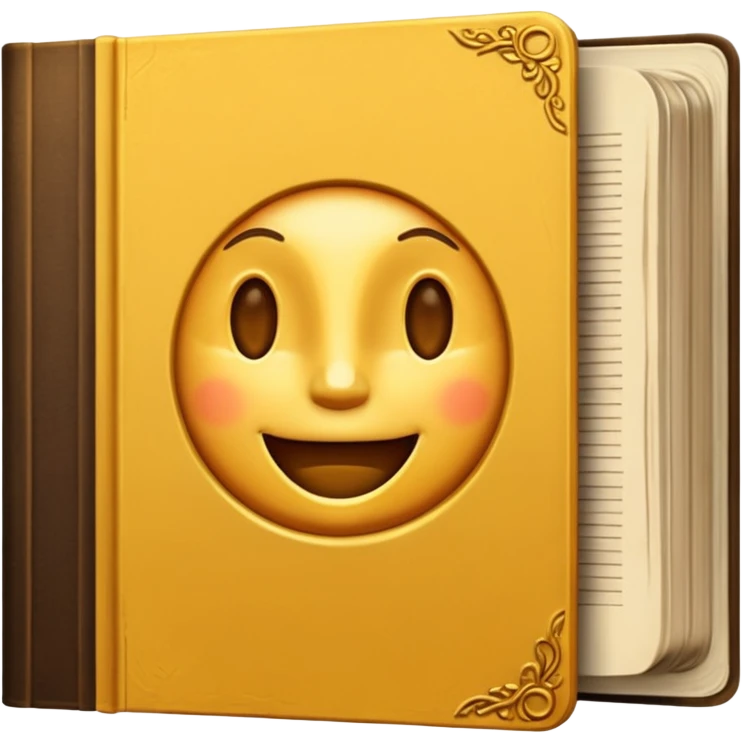книги золотые emoji