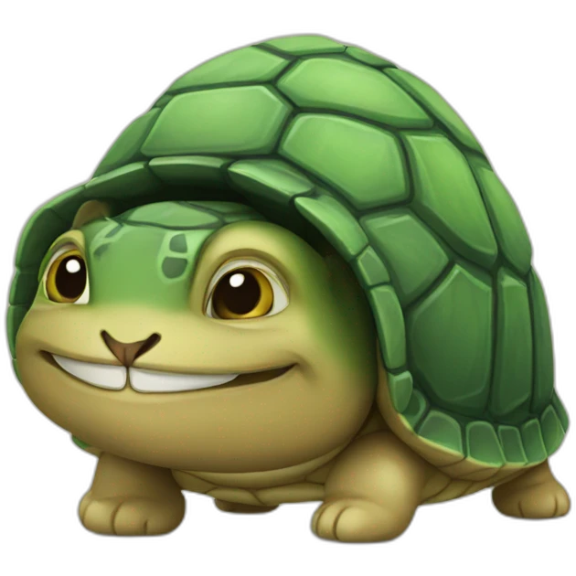 Cat turtle emoji