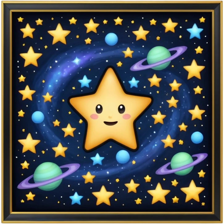 Okey, now delete a lot of stars from uniform please, and save only one star emoji