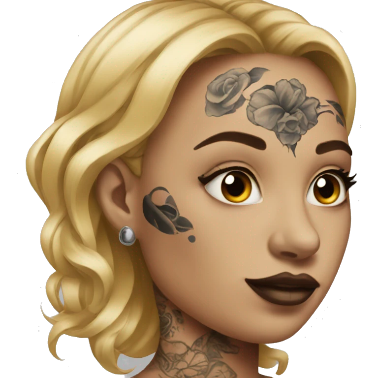 women in tattoo emoji