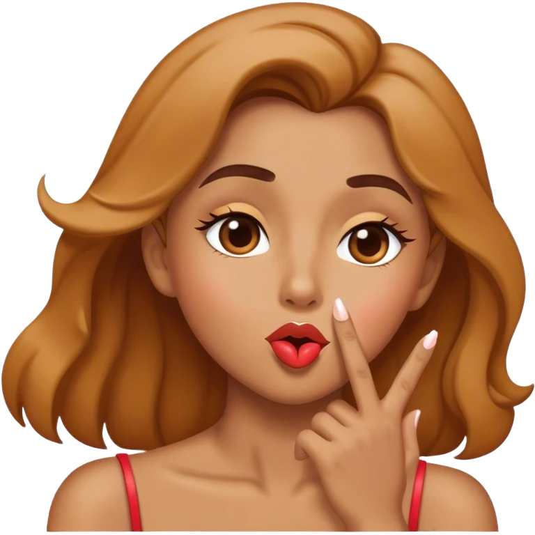 I blow a kiss  emoji