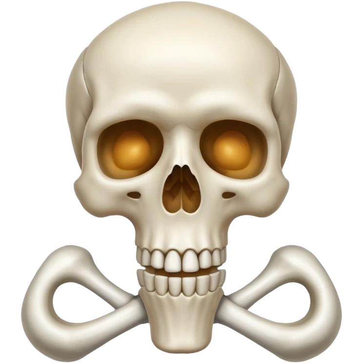 can you generate simple emoji about healthy bone emoji