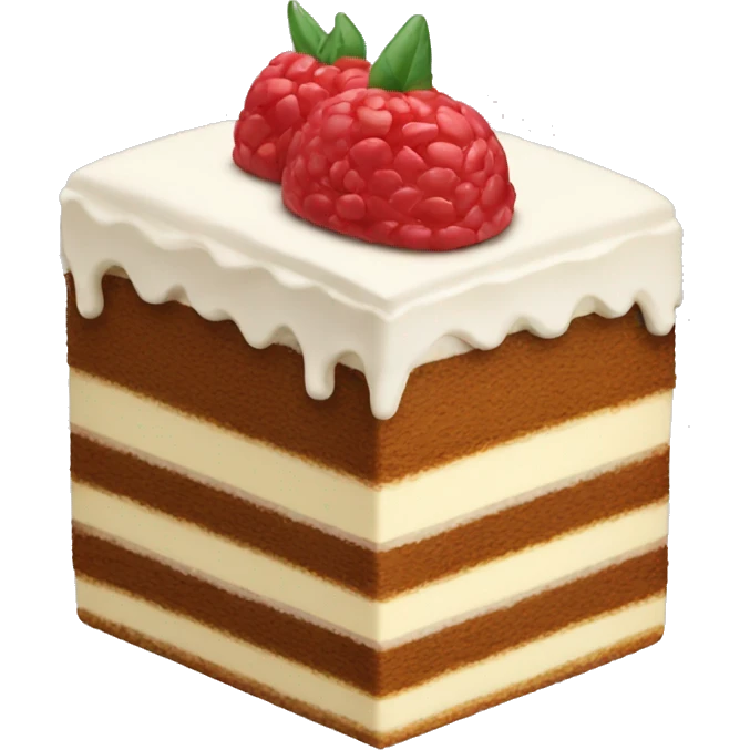 Cream cake emoji