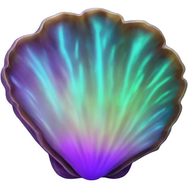 paua shell new Zealand violet emoji