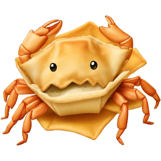 Crab rangoon emoji