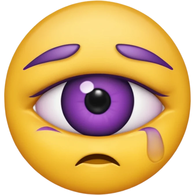 black eye emoji