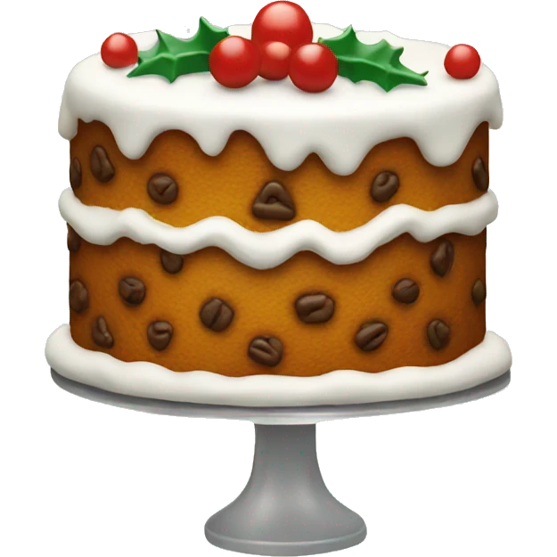 christmas cake emoji