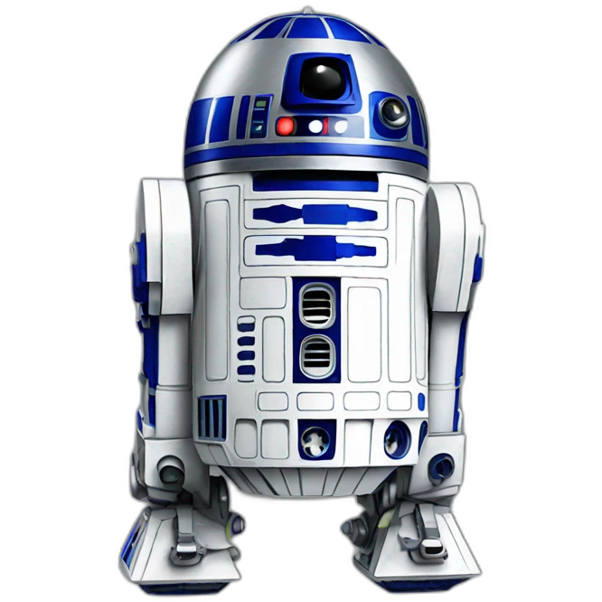 R2d2 dancing emoji