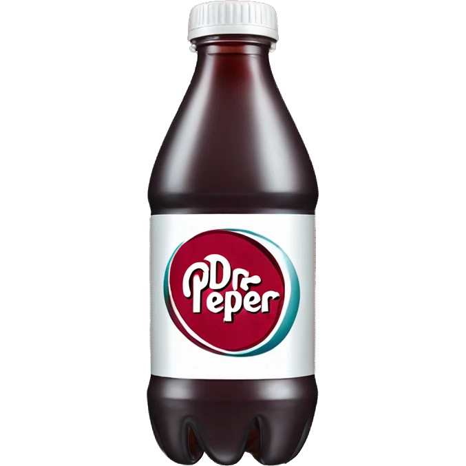 Diet Dr Pepper bottle emoji