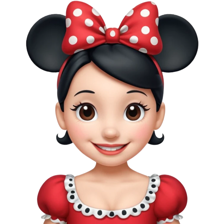 Minnie mouse emoji