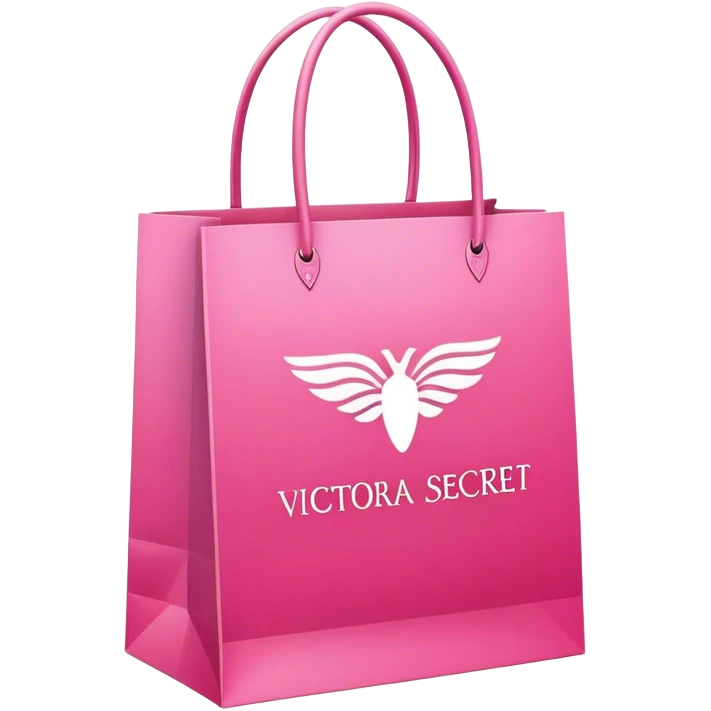 Victoria secret shopping bag emoji