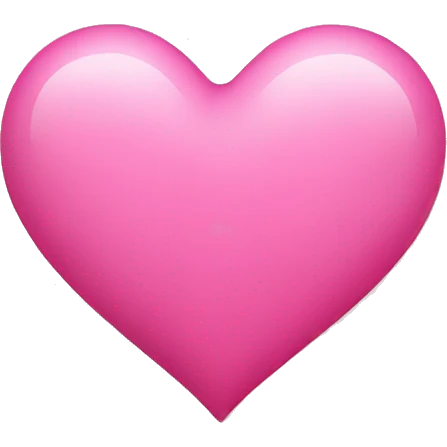 pink heart emoji