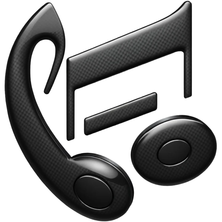 El logo de carbon fiber music  emoji