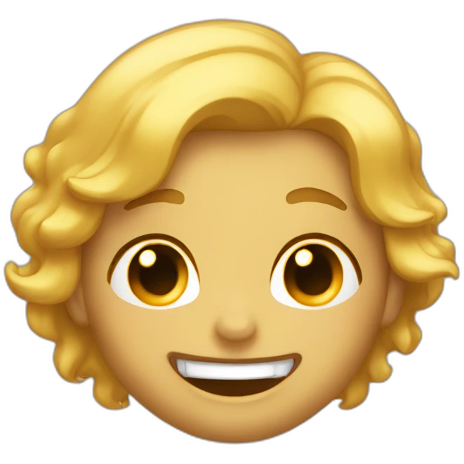 Touching goldie’s teeth emoji