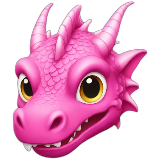 pink dragon emoji