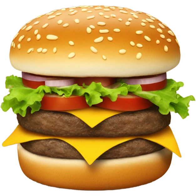 sosisli sandiviç yiyen hamburger emoji