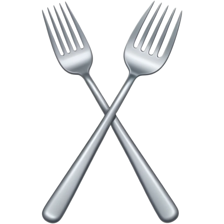 one fork emoji