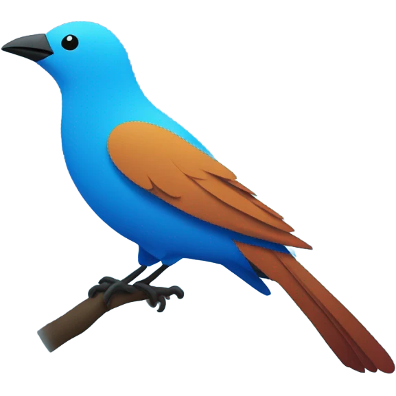 Twitter’s bird logo emoji