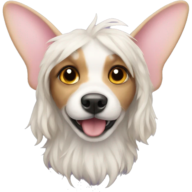 Fairy dog emoji
