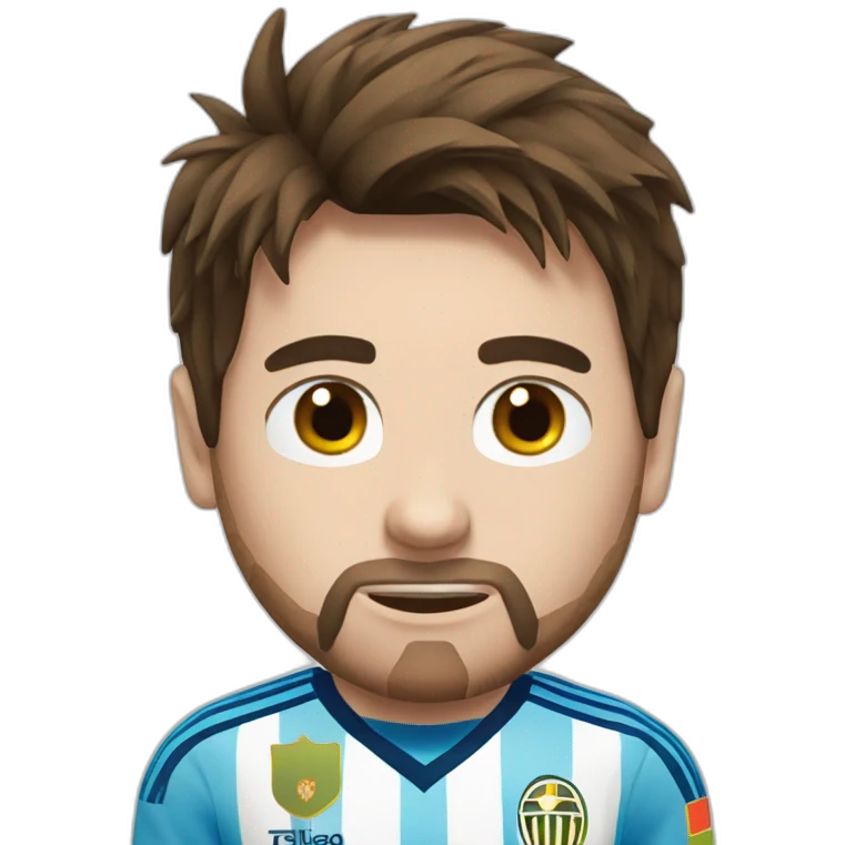 Messi world cup emoji