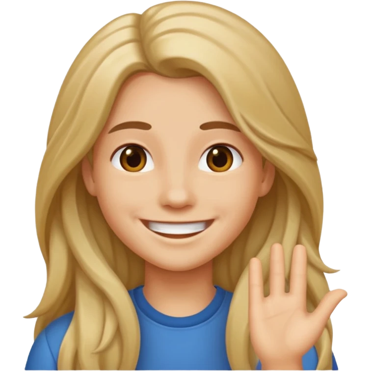 Cabello más largo emoji