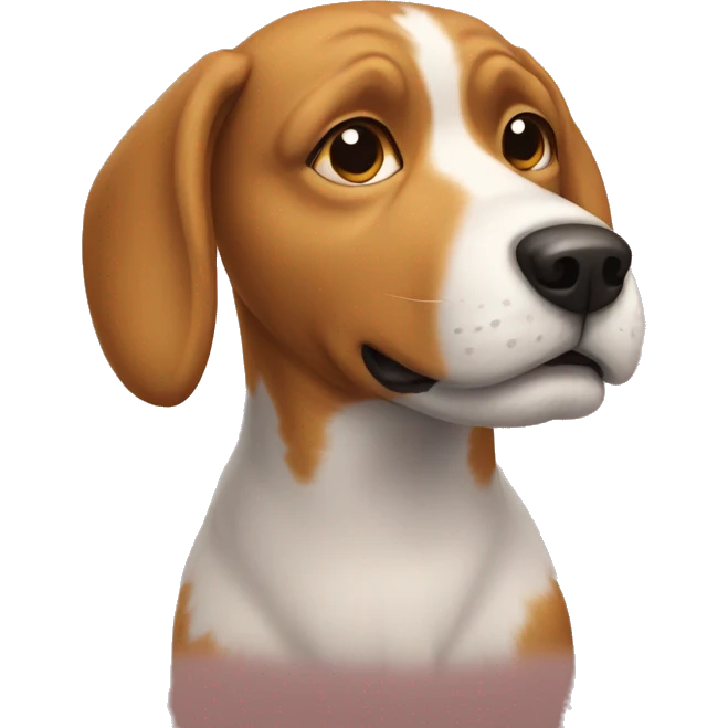 Fanny dog  emoji