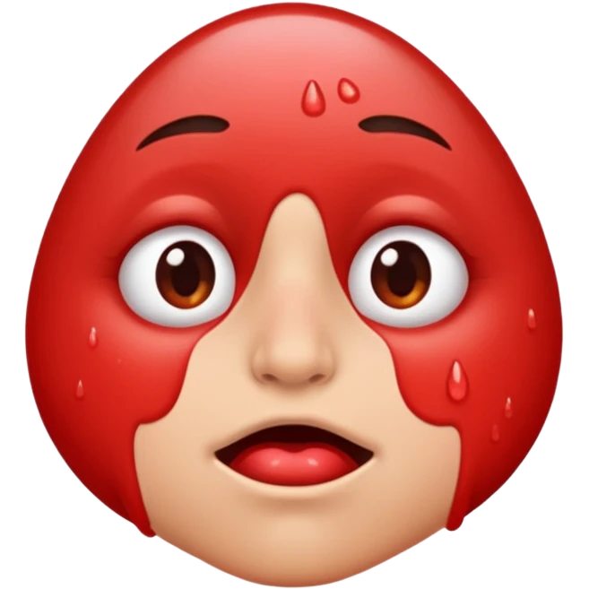 naso che gocciola emoji