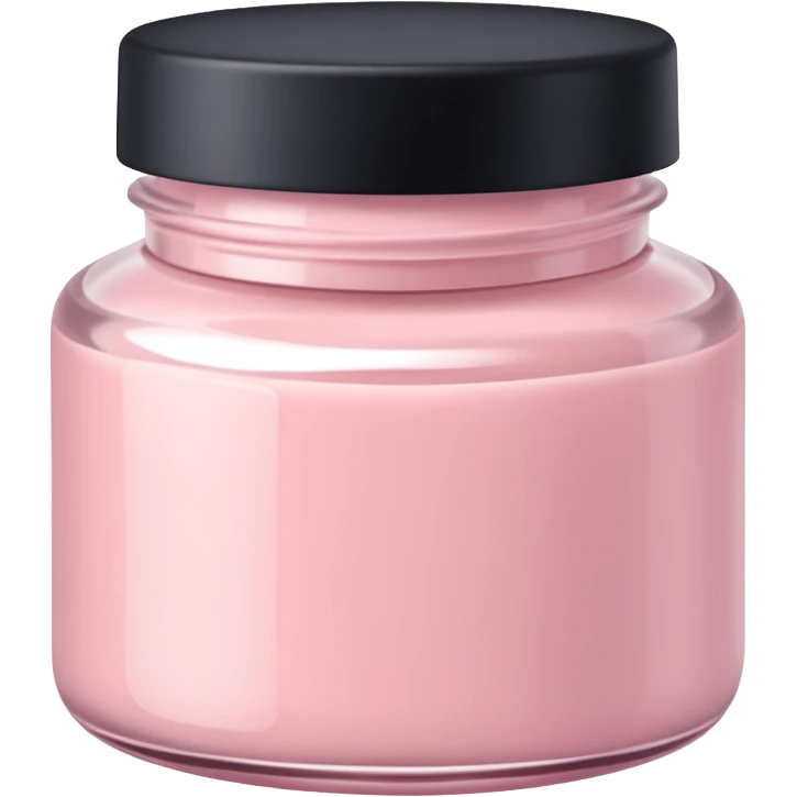 Aesthetic skincare light pink emoji