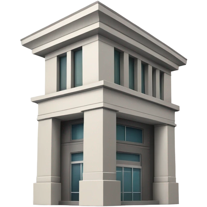 bank with an arrow emoji