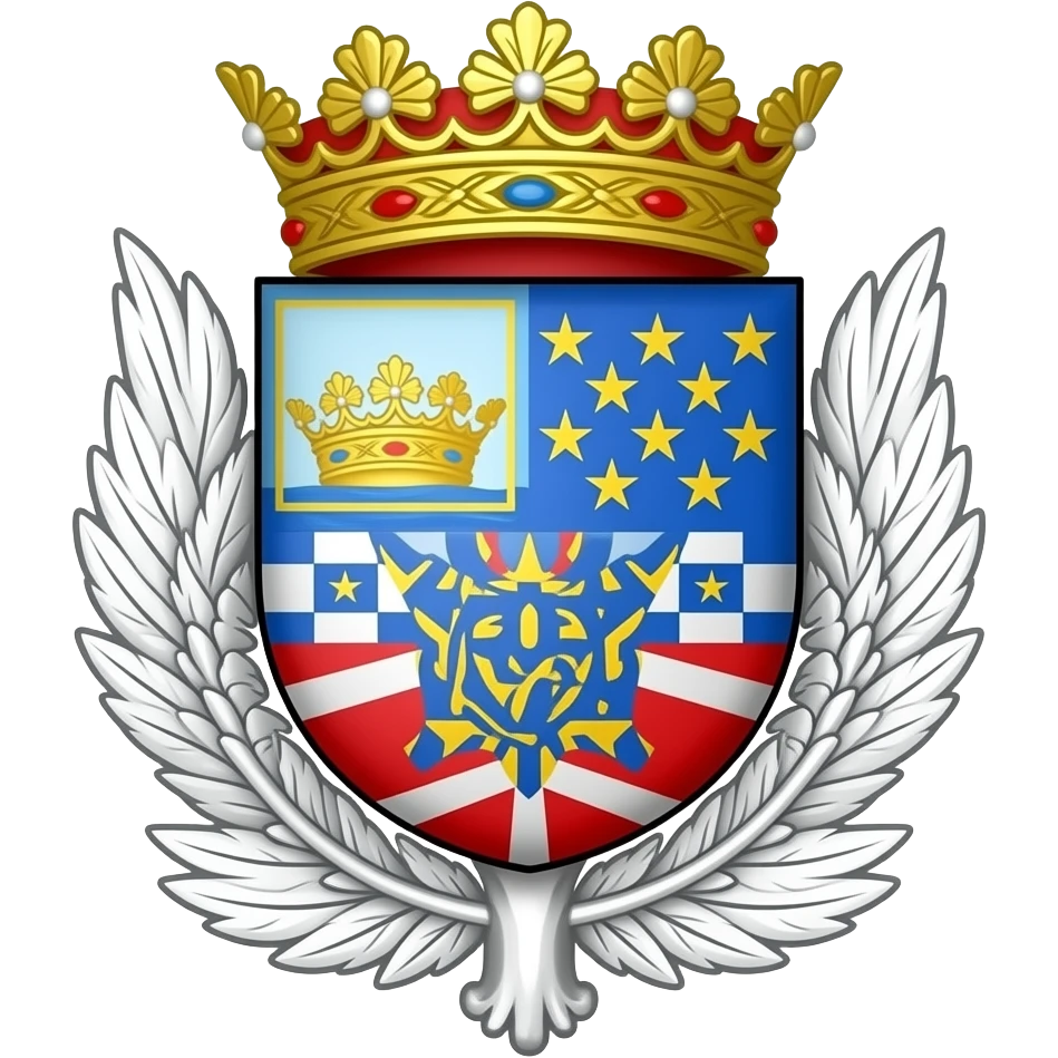 Blason du comté de nice (nice=ville de france) emoji