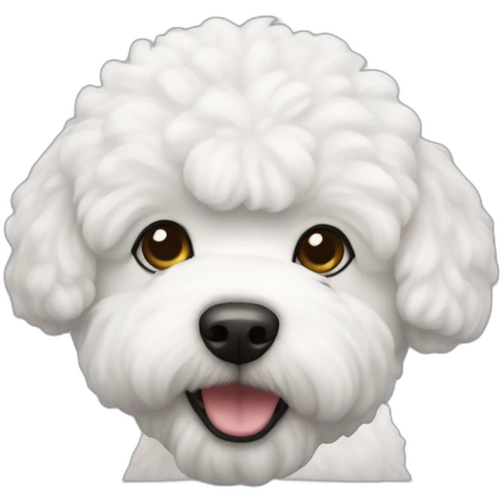 Un bichon emoji
