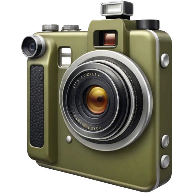  olive color camera  emoji