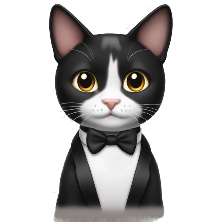 Tuxedo Cat emoji