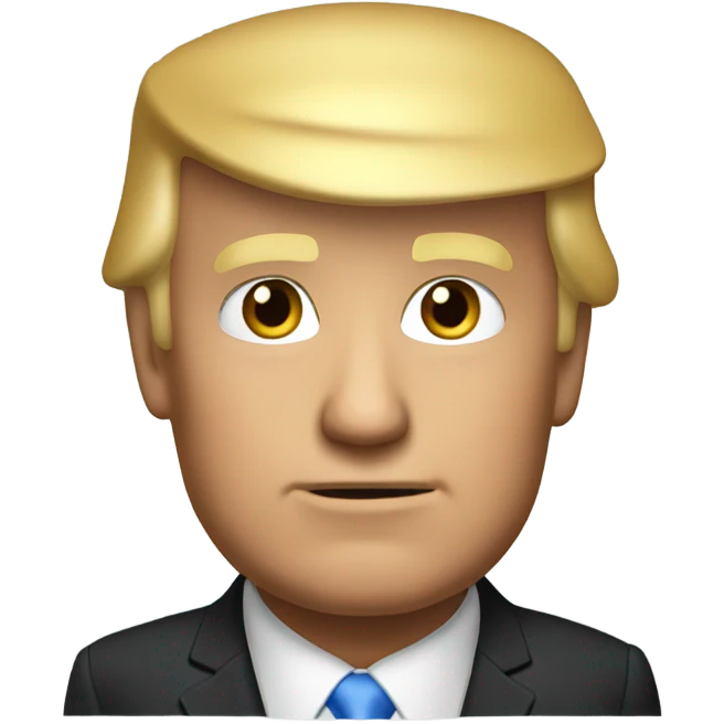 Donald J Trump emoji