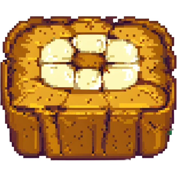 one single half-loaf of perfect emoji