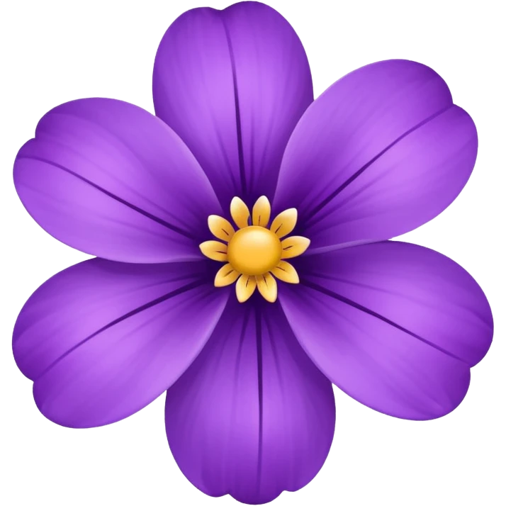 گل بنفشه پینترستی emoji