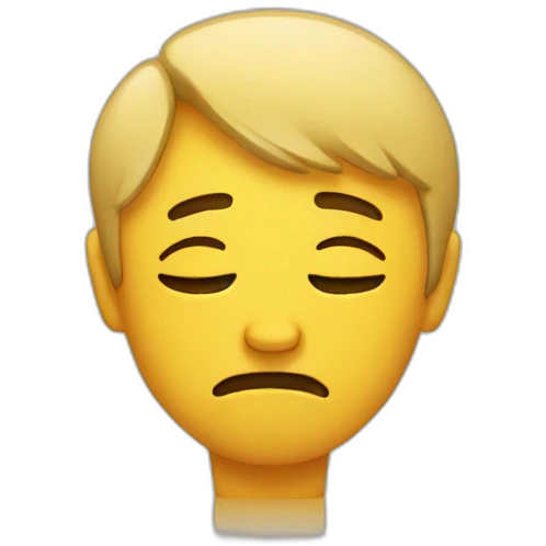 depressed emoji emoji