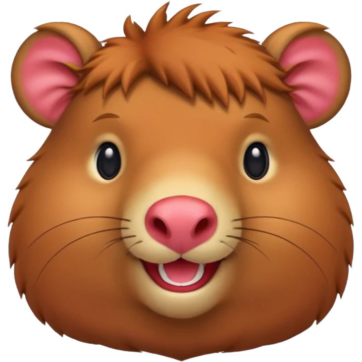 Strawberry Capybara emoji