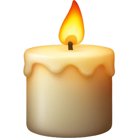 christmas candle emoji