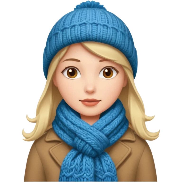 Winter Photo female emoji