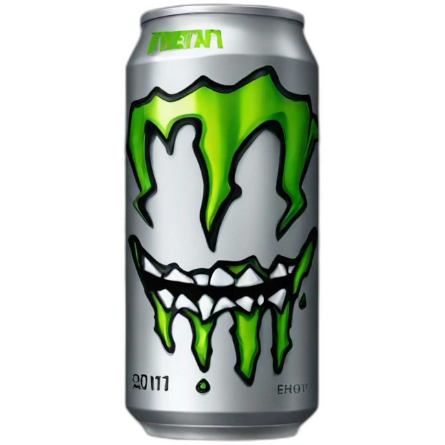Monster Energy drink emoji
