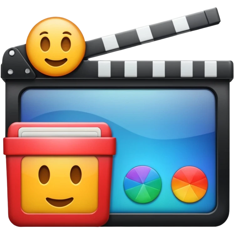 mac os icon physical film cinema emoji