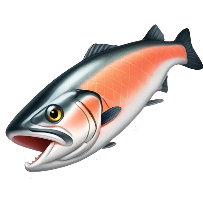 fillet salmon with silver skin emoji