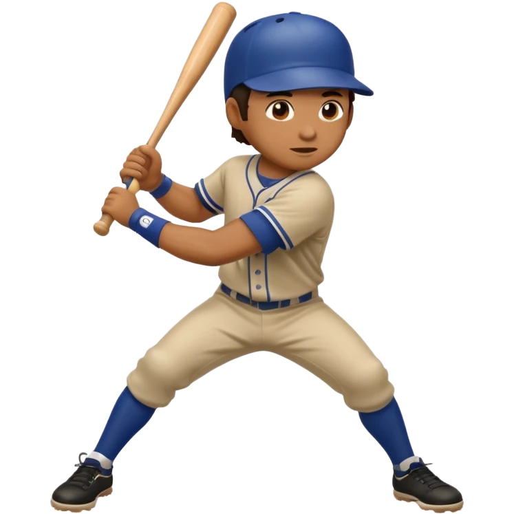 baseball player practicing emoji