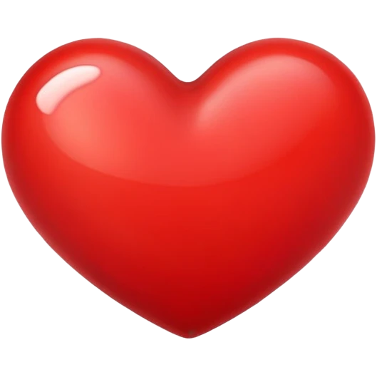 red heart emoji